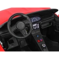 Dwuosobowe autko na akumulator - Perfekta - 180W - 16km/h - czerwony