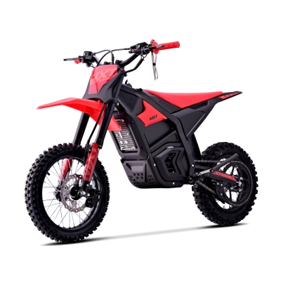 Cross pitbike elektryczny MXT 4800W - koła  14/12 - czerwony