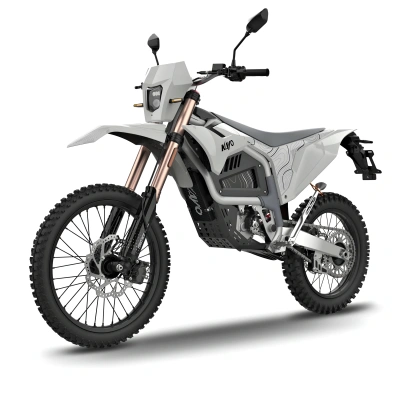 Cross enduro elektryczny Kayo EC2I - homologacja L3e - szary