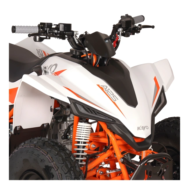 Kayo A125 - mini quad spalinowy 125cc - biały