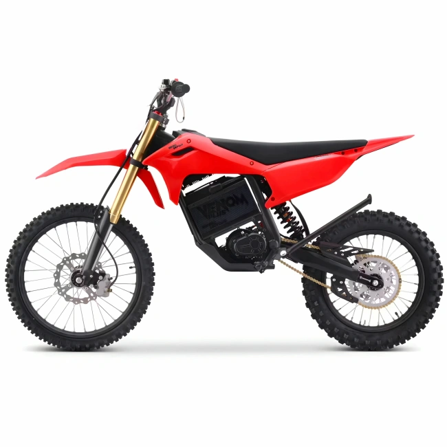 Cross elektryczny Venom Plus 8000W - koła 19/16 - czerwony
