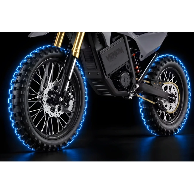 Venom Plus 8000W - Cross elektryczny - koła 19/16 - szary