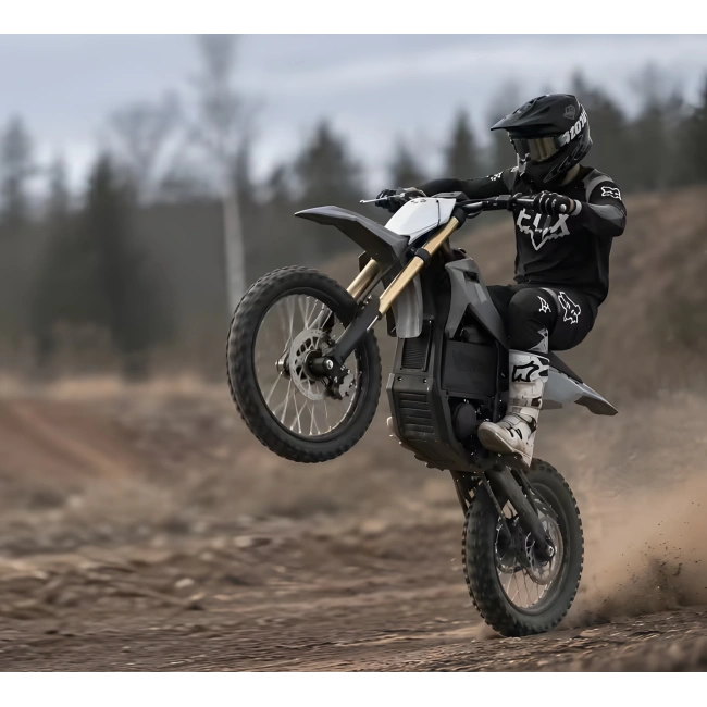 Venom Plus 8000W - Cross elektryczny - koła 19/16 - szary