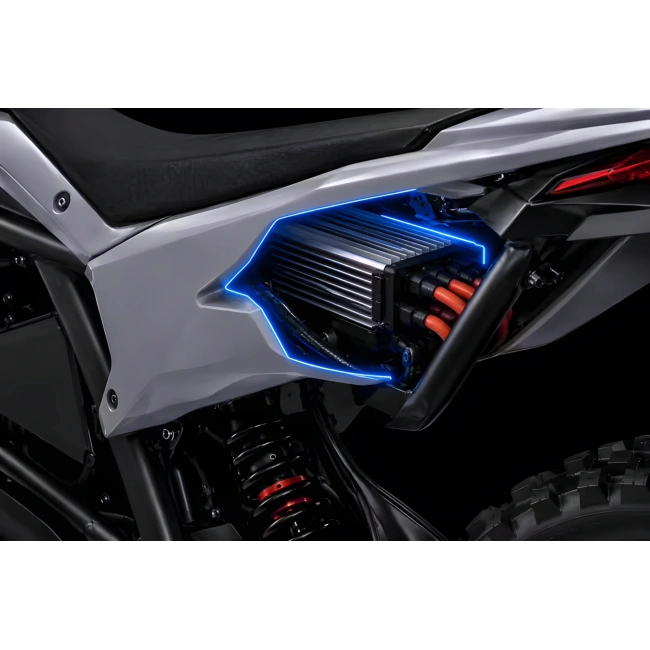 Cross elektryczny - Venom Plus 19/16 8000W - koła 19/16 - prędkość 88km/h - biały