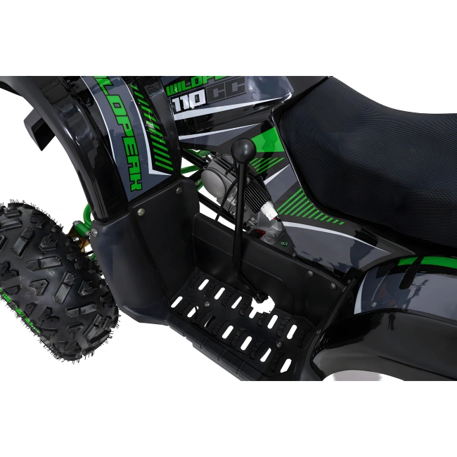 Quad spalinowy dla dzieci 7 lat+ Wildpeak 110cc - zielony