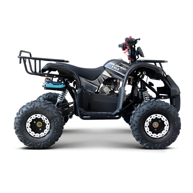Quad spalinowy dla dzieci 7 lat+ -  Wildpeak 110cc - czarny