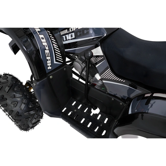 Quad spalinowy - Wildpeak 110cc - czarny - dla dzieci 7 lat +