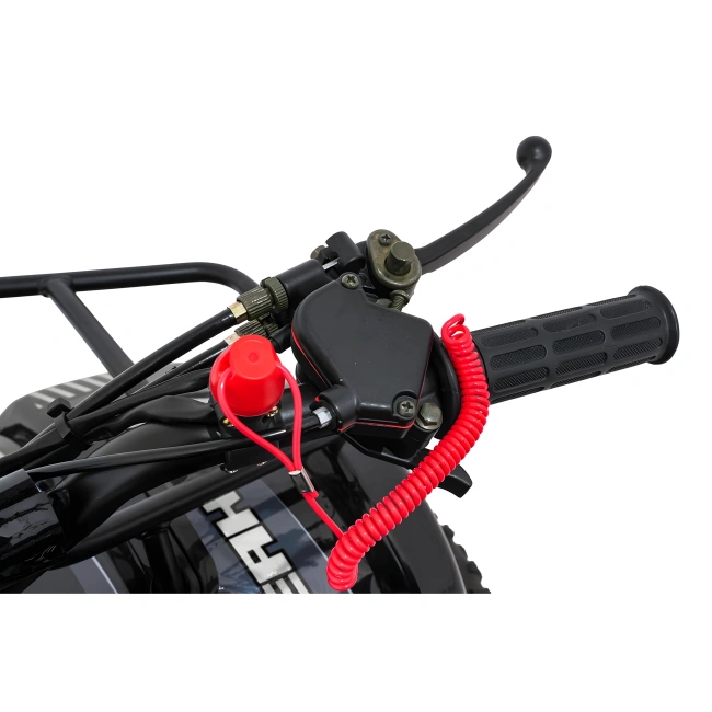 Quad spalinowy - Wildpeak 110cc - czarny - dla dzieci 7 lat +