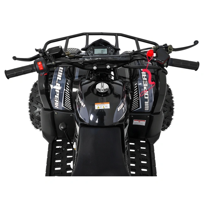 Quad spalinowy - Wildpeak 110cc - czarny - dla dzieci 7 lat +