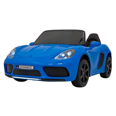 Perfekta 180W - Autko elektryczne na akumulator - niebieski lakier