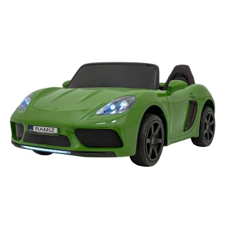 Perfekta 180W - Autko elektryczne na akumulator - zielony lakier