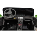 Dwuosobowe autko na akumulator - Perfekta - 180W - 16km/h - zielony lakier