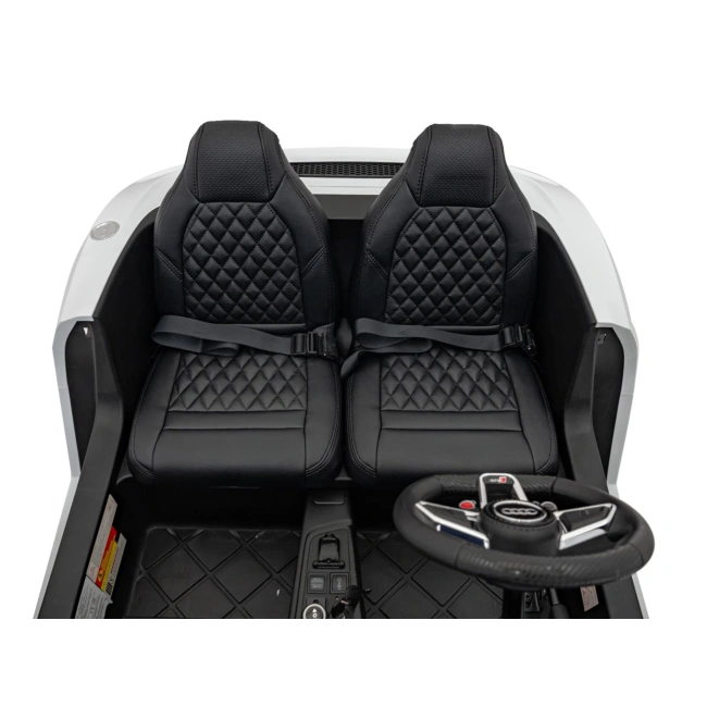 Autko na akumulator Audi Spyder R8 LIFT STRONG - 200W - 16km/h biały