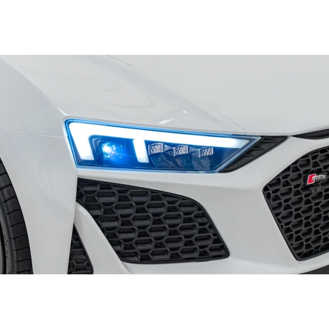 Autko na akumulator Audi Spyder R8 LIFT STRONG - 200W - 16km/h biały