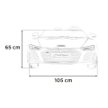 Audi Spyder R8 Lift XL STRONG 200W - autko elektryczne na akumulator - czarny