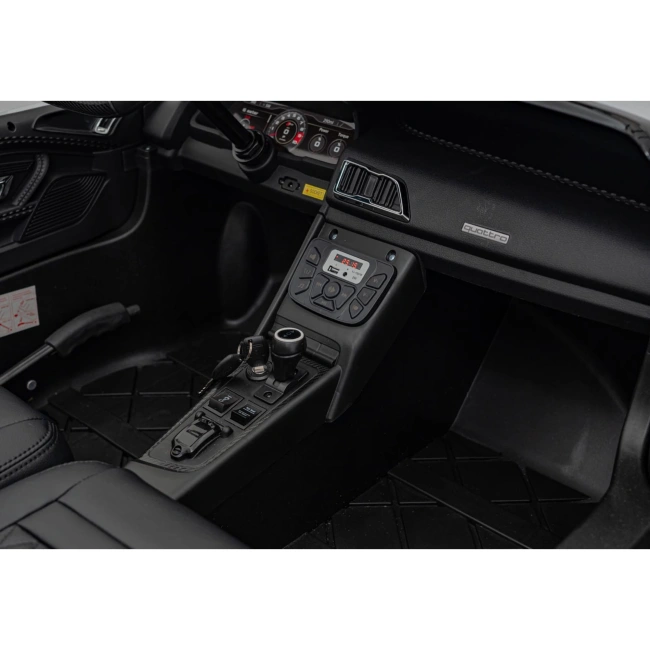 Autko na akumulator Audi Spyder R8 LIFT STRONG - 200W - 16km/h - czarny