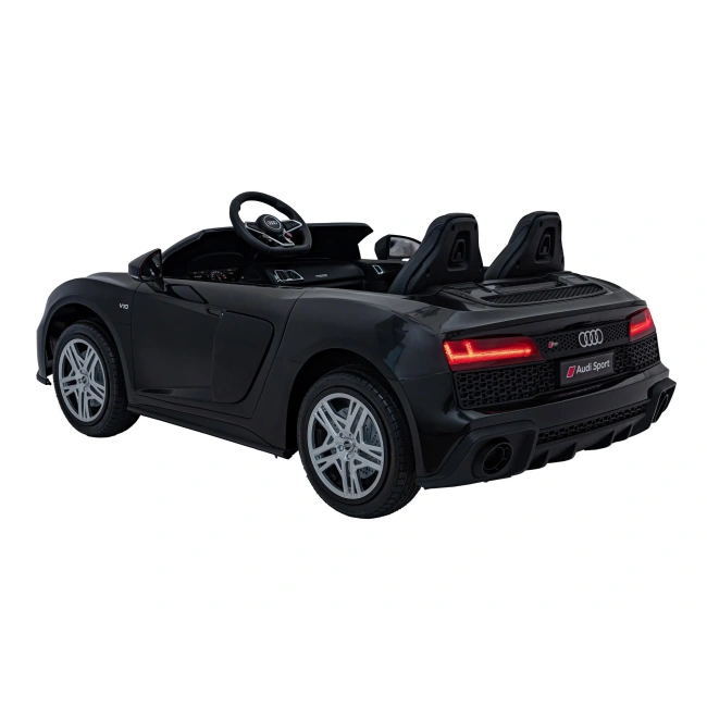 Autko elektryczne na akumulator Audi Spyder R8 Lift XL STRONG 200W - czarny