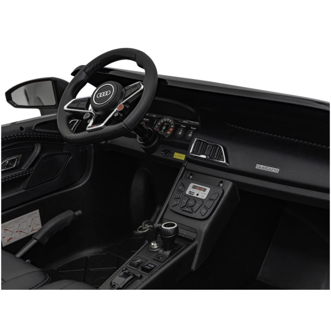 Autko na akumulator Audi Spyder R8 LIFT STRONG - 200W - 16km/h - szary