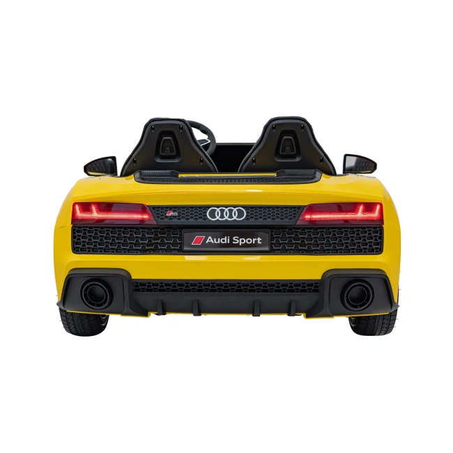 Autko dla dzieci Audi Spyder R8 Lift XL STRONG 200W - żółty