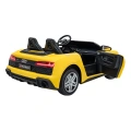 Autko dla dzieci Audi Spyder R8 Lift XL STRONG 200W - żółty