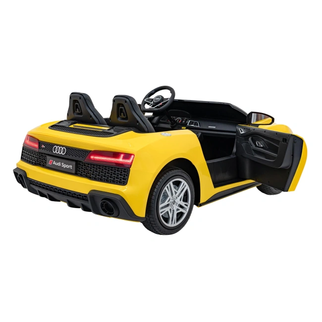 Autko dla dzieci Audi Spyder R8 Lift XL STRONG 200W - żółty