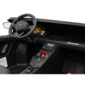 Dwuosobowe autko premium - Lambhorgini Avenator SV STRONG - 180W - 16km/h -czarny