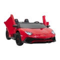 Dwuosobowe autko elektryczne dla dzieci Lamborghini Avenator SV STRONG 200W - czerwony