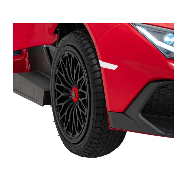 Dwuosobowe autko premium - Lambhorgini Avenator SV STRONG - 180W - 16km/h - czerwony