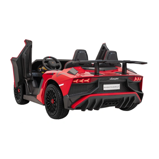 Dwuosobowe autko elektryczne dla dzieci Lamborghini Avenator SV STRONG 200W - czerwony