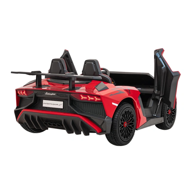 Dwuosobowe autko elektryczne dla dzieci Lamborghini Avenator SV STRONG 200W - czerwony