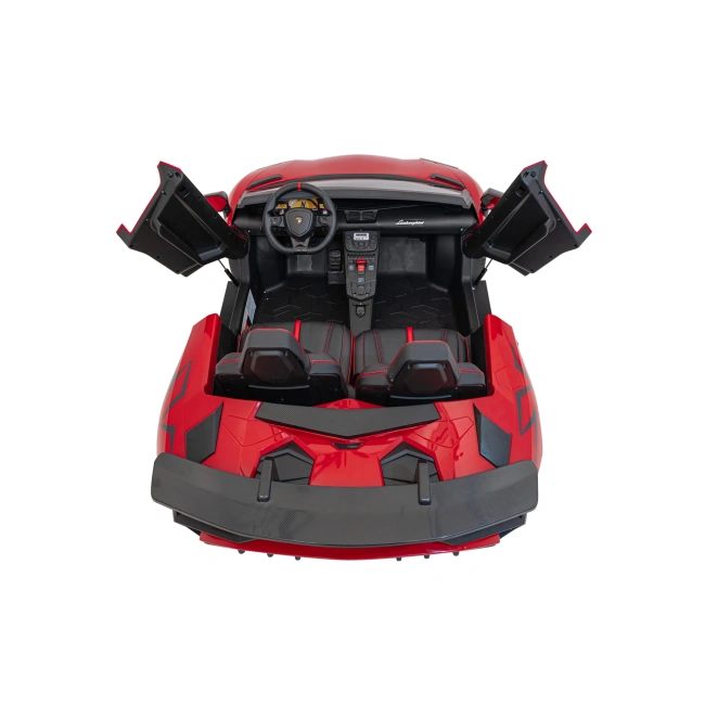 Dwuosobowe autko elektryczne dla dzieci Lamborghini Avenator SV STRONG 200W - czerwony