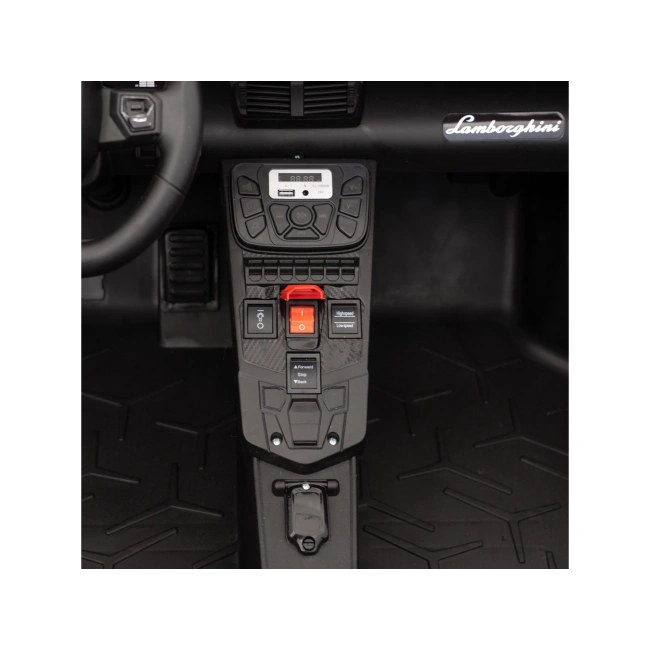 Dwuosobowe autko premium - Lambhorgini Avenator SV STRONG - 180W - 16km/h - czerwony
