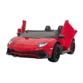 Dwuosobowe autko elektryczne dla dzieci Lamborghini Avenator SV STRONG 200W - czerwony