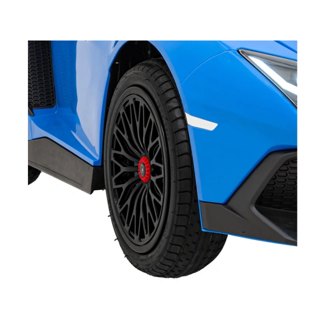 Dwuosobowe autko premium - Lambhorgini Avenator SV STRONG - 180W - 16km/h - niebieski
