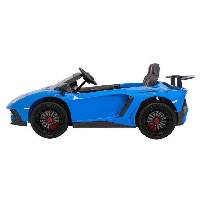 Dwuosobowe Autko Elektryczne Dla Dzieci Lamborghini Avenator SV STRONG 200W - niebieski