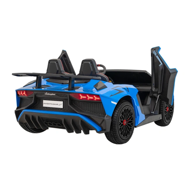 Dwuosobowe Autko Elektryczne Dla Dzieci Lamborghini Avenator SV STRONG 200W - niebieski