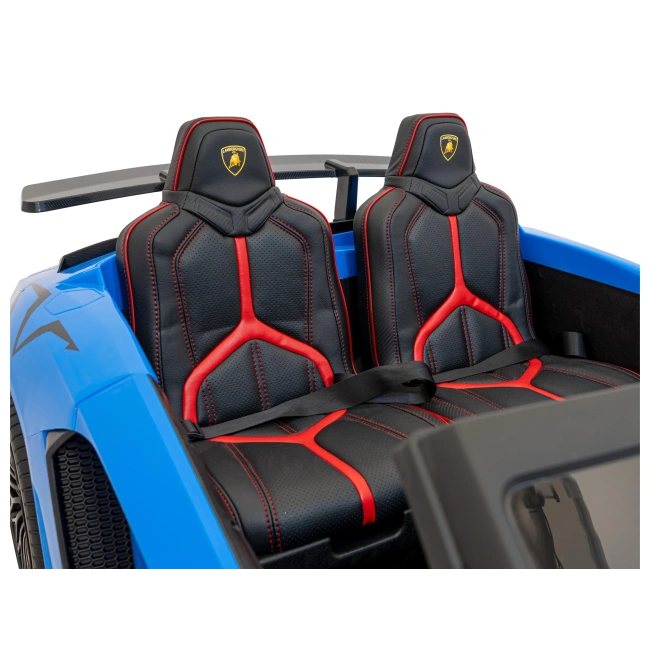 Dwuosobowe autko premium - Lambhorgini Avenator SV STRONG - 180W - 16km/h - niebieski
