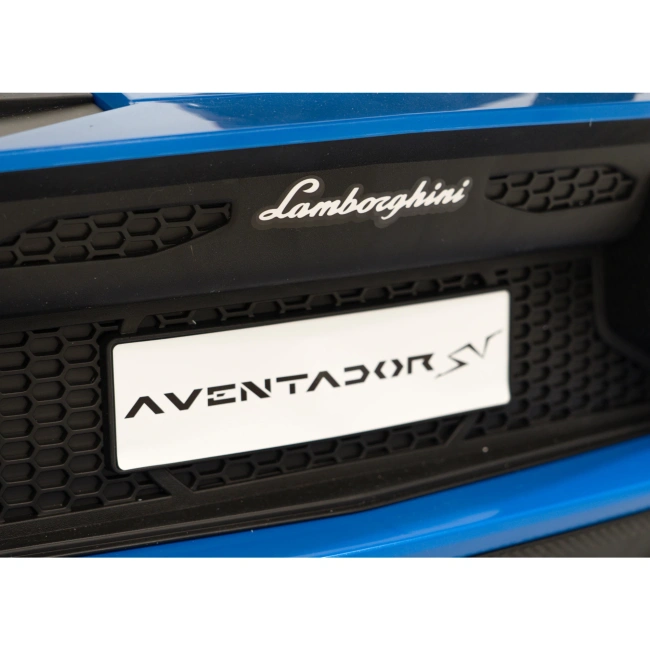 Dwuosobowe autko premium - Lambhorgini Avenator SV STRONG - 180W - 16km/h - niebieski
