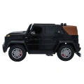 Autko Dwuosobowe Premium VIP dla dzieci Mercedes Benz MAYBACH G650 STRONG Czarny 200W - czarny