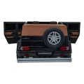 Autko Dwuosobowe Premium VIP dla dzieci Mercedes Benz MAYBACH G650 STRONG Czarny 200W - czarny
