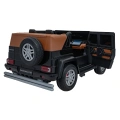 Autko Dwuosobowe Premium VIP dla dzieci Mercedes Benz MAYBACH G650 STRONG Czarny 200W - czarny