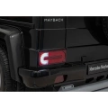 Dwuosobowe MEGA Duże Autko Dziecięce - Mercedes Benz MAYBACH G650 STRONG - 180W - 15km/h - czarny