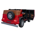 Autko Dwuosobowe Dla Dzieci Premium VIP Mercedes Benz MAYBACH G650 STRONG Czarny 200W - czerwony
