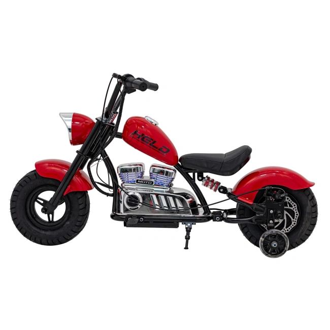 Motorek elektryczny dla dzieci Chopper Warrior - 350W - czerwony