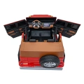 Autko Dwuosobowe Dla Dzieci Premium VIP Mercedes Benz MAYBACH G650 STRONG Czarny 200W - czerwony