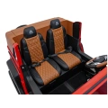 Dwuosobowe MEGA Duże Autko Dziecięce - Mercedes Benz MAYBACH G650 STRONG - 180W - 15km/h - czerwony