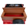 Dwuosobowe MEGA Duże Autko Dziecięce - Mercedes Benz MAYBACH G650 STRONG - 180W - 15km/h - czerwony