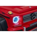 Dwuosobowe MEGA Duże Autko Dziecięce - Mercedes Benz MAYBACH G650 STRONG - 180W - 15km/h - czerwony