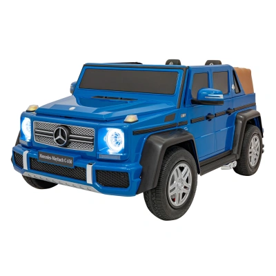 Dwuosobowe Autko Dla Dziecka Mercedes Benz MAYBACH G650 STRONG 200W - niebieski