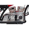 Mini motor elektryczny Chopper Warrior - 350W - czerwony - dla dzieci 4+